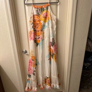 FARM Rio Colorful Floral Maxi Dress
